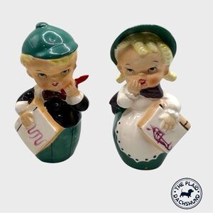 Vintage Norwegian Boy and Girl Shakers